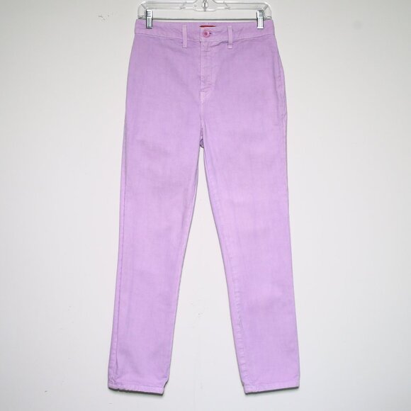 STAUD Lilac Purple 100% Cotton "Blonde Pants Orchid Rose" Jeans Women's Size 26 - Picture 2 of 10